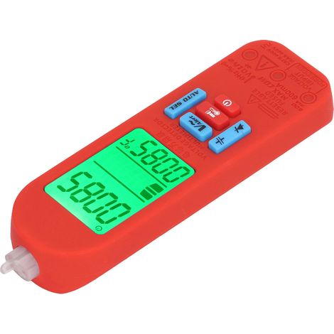 Tragbares digitales Multimeter mit LCD-Bildschirm, automatischem AC/DC-Tester, Spannungs- und Stromdetektor, professionellem Voltmeter (1/5)