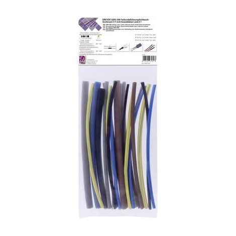 TRU COMPONENTS DIN VDE 0293-308 SCHRUMPFSCHLAUCH-SET, 3