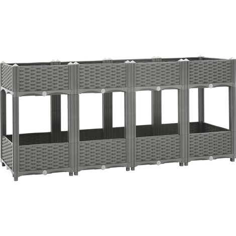 Arriate polipropileno 160x40x71 cm vidaXL