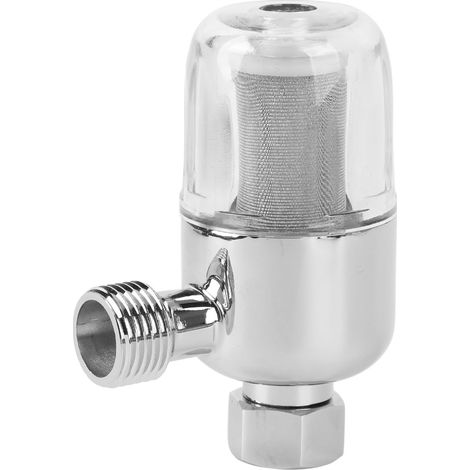 Filtre anti-calcaire PP G1/2 pour chauffe-eau et douche, système de préfiltration résidentiel, purificateur d'eau cuisine, 1 filtre 2 joints étanches ruban (1/5)