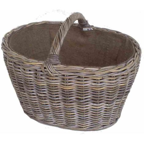 Cesto cloe ovale gr cm 64x47h47/37 c/fodera juta