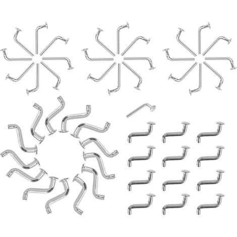 Goupilles De Sécurité L/S En Fer Pour Systèmes De Rayonnage Avec Ajustement Précis 50 Pièces Accessoires Pour Stockage En Milieu Industriel Et Garage (1/5)