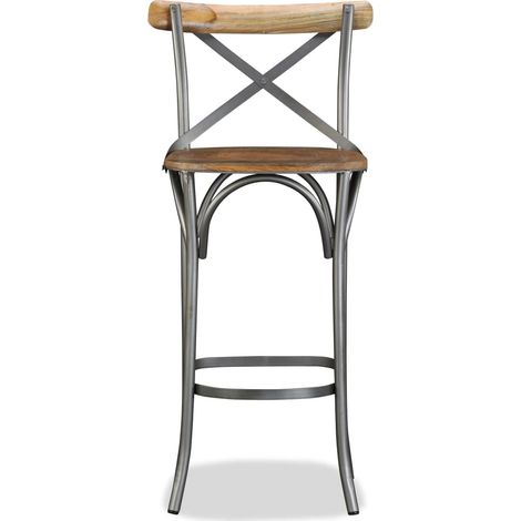 Maison Exclusive - Barhocker Mango Massivholz