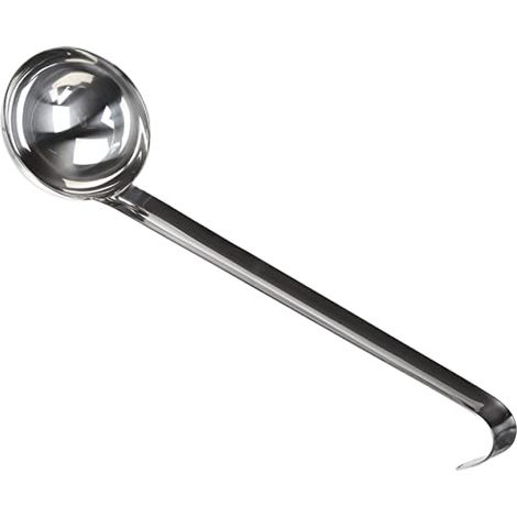 De Buyer Acciaio Inox Mestolo unipezzo, Diametro 10 cm, 3021.10, Inossidabile (1/4)
