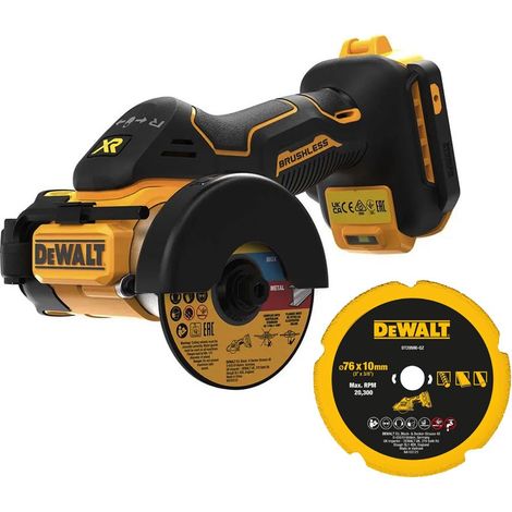 DeWALT DCS438N 18v XR Brushless 76mm Cut Off Tool (Body Only) (1/9)