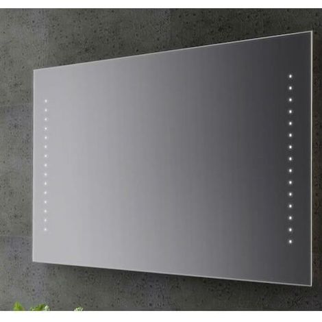 Specchio bagno senza cornice con puntini led 100x70 cm Specchio con luce Specchio con luce Specchio con luce Specchio con luce Specchio con luce Specchio con luce (1/2)