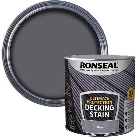 Ronseal Ultimate Protection Decking Stain Slate 2.5 litre