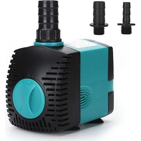 Pompe Fontaine Reglable Pompes Submersibles Pompe Aquarium Ultra-Silencieux Micro Pompe à Eau Submersible Pompe D'aquarium pour Aquarium, Animaux, Fontaine RéServoir de Poissons, 25W1200L/H (1/5)