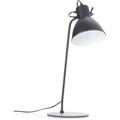 [GEBRAUCHT] B-Ware Lucide Dekorative Tischleuchte Shadi in Schwarz Schreibtischlampe Bürotischlampe (1/2)
