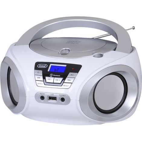 Trevi CMP 544 BT Digital 4 W FM Weiß Playback MP3