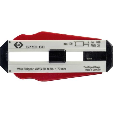 Dénudeur de fil C.K T3756 80 adapté pour Fils en PVC, Fils PTFE 0.80 mm (max) C56029 (1/4)