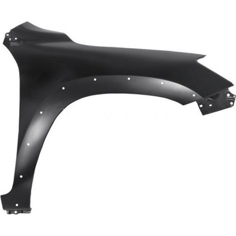 Aile avant droite à peindre avec trou moulure Toyota Rav4 3 2006-2010