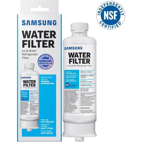 Filtro dell'acqua di ricambio per frigorifero Samsung DA97-17376B DA97-08006C HAF-QIN HAF-QIN/EXP (1/4)