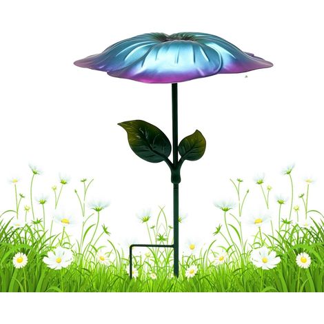 Sonnenschirm für Pflanzen mit Metallspieß Blume UV Schutz