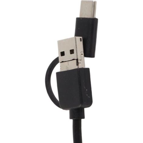 Endoscope - Caméra 1280x720 - Objectif 3,9 mm - Étanchéité IP67 - Câble 1 m - 6 LED Réglables - Pour Smartphone Android Type-C (1/5)