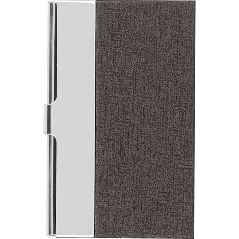 Porte-cartes de visite en acier inoxydable, étui professionnel pour voyage et fournitures de bureau, couleur antique 701 (1/5)