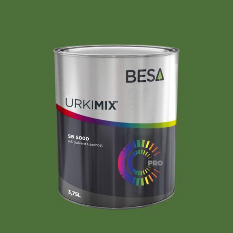Pot de peinture Polyuréthane / bi composant Vert Herbe RAL 6010 Brillant - 150 gr