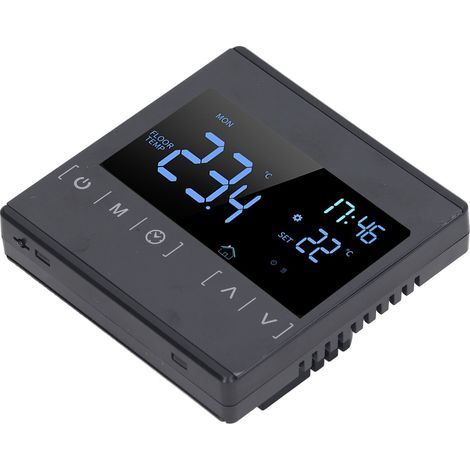 Thermostat numérique Programmable, écran tactile intelligent, pour salle de cuisson de la sueur, AC85V à 250V (1/5)