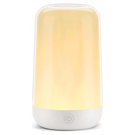 Lampe de Chevet Sans Fil, 16 Millions de Couleurs RGB, Tactile, Veilleuse Adulte, Lampe Ambiance, Chambre, 360° et Blanc (1/5)