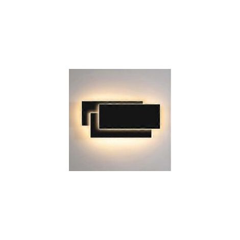 Applique murale pivotante, applique noire à intensité variable avec lumière chaude pour une utilisation intérieure, design élégant qui rehausse tout espace avec des possibilités polyvalentes-Crezuo