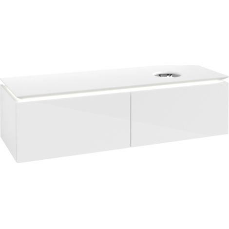 VB WTUS Legato B589 1400x380x500mm avec cloche. 2 extraits WT re Blanc brillant (1/2)