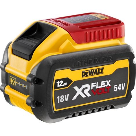 DeWalt DCB548 FLEXVOLT 12Ah Convertible 18v/54v XR Lithium-Ion Battery