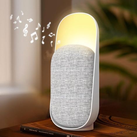 Luce notturna 3 in 1 con rumore bianco e altoparlante Bluetooth - Multicolore - Bluetooth (1/5)