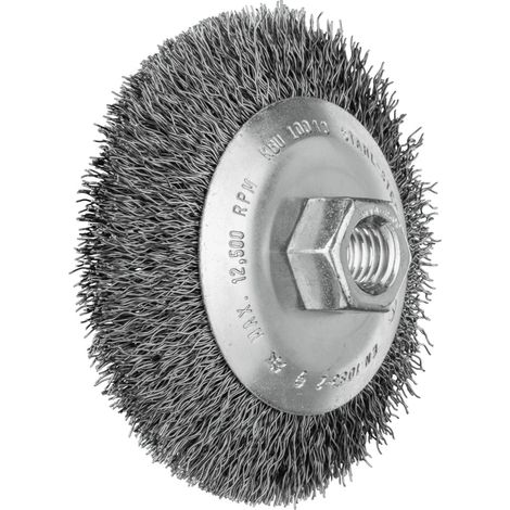 PFERD TOOLS Kegelbürste ungezopft KBU Ø 100x10mm M14 Stahl-Draht-Ø 0,35 mm Winkelschleifer (1) (1/5)