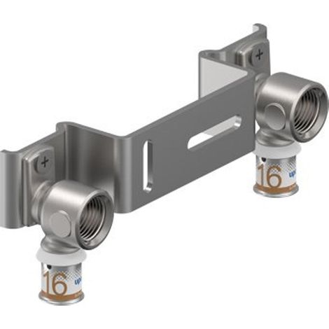 Uponor S-Press PLUS unité de montage Gemini 16-Rp1/2"FT c/c150mm, 1070664 (1/2)