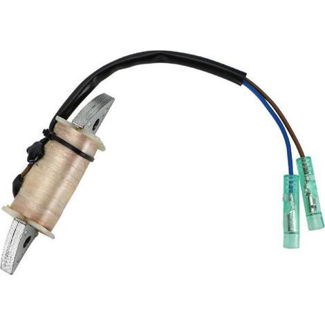 Bobina de encendido y carga para motor fueraborda Yamaha de dos tiempos y 15 caballos de fuerza, compatible con la referencia 63V-85520-00. (1/5)