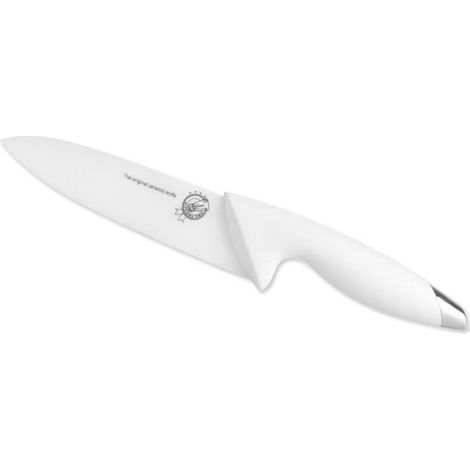 KitchenPro Keramikmesser 15cm - Hervorragende Schnittqualität, rostet nicht, spülmaschinengeeignet (1/4)