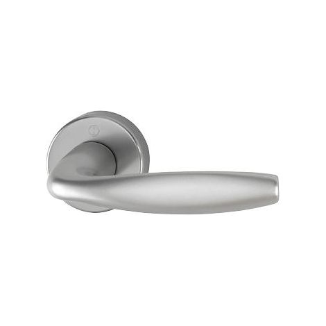 Paar Türdrücker auf Rosette New-York HOPPE 1810/42K/42KS Aspect Inox - Entenschnabel - 3740637