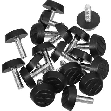 de porte et de meuble en alliage de zinc noir facile à (1/5)