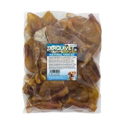 OREJAS de Cerdo IBERICO X-Large +60gr. Bolsa 30 Uds.