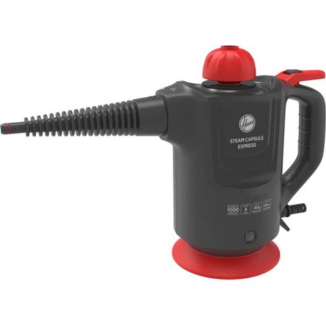 Hoover Steam Capsule Express SGE1000 011 Pulitore a Vapore Portatile 0,37 L 1000 W Titanio (1/5)