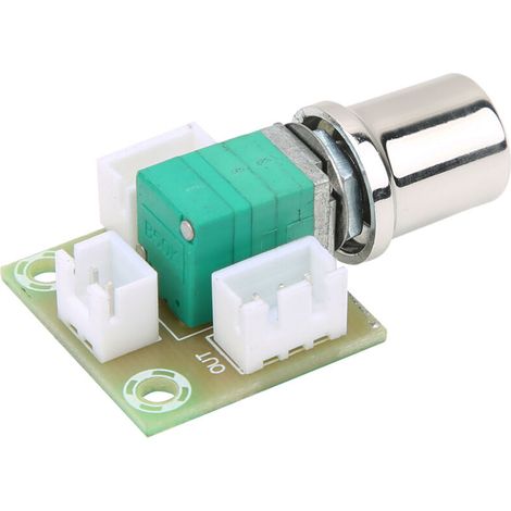 Module de contrôle de volume à potentiomètre double 50 k avec carte et base de borne (1/5)