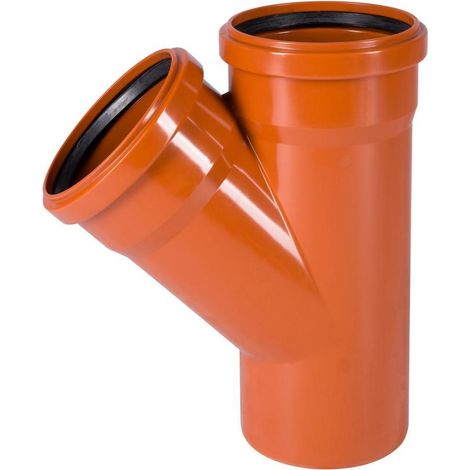 KG Y-Stück PVC 125/125 mm x 45° UNIVERSAL 16152125125045