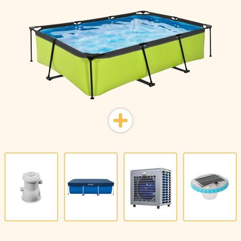 Exit-toys Piscine Exit Rectangulaire - 300x200x65 cm - 5-pièces S175 (1/5)