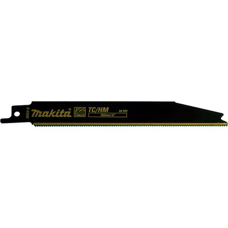 MAKITA B-07250 SIERRA DE SABLE 152 MM 18TPI ESPECIAL CONSTRUCCIÓN 2PCS