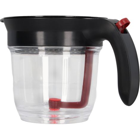 Ölfilter für Brühe, Fettabscheider mit Sieb, Fettabscheiderkrug, Küchenhelfer, Suppenrestfilter (1/5)