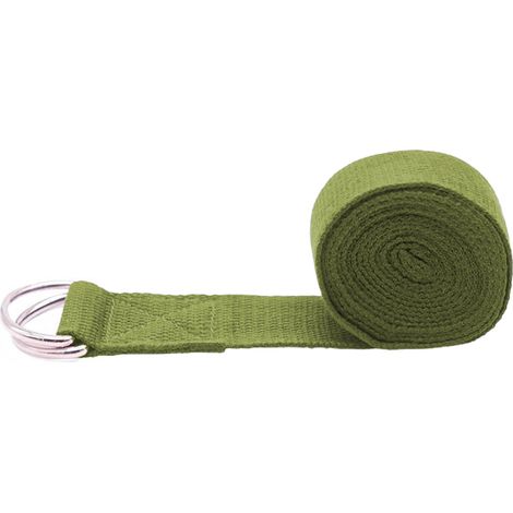 Sangle De Yoga - Boucle En Métal D-Ring - Pour Étirements Et Danse - 1 Pièce (1/5)