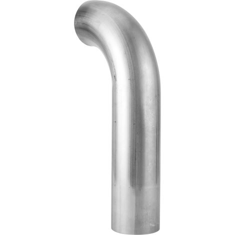 Coude d'échappement 90° en acier inoxydable 2,5 pouces, tube court à cintrage mandrin pour voiture, accessoires auto (1/5)