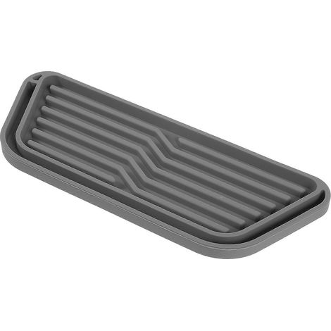 Bac de récupération des condensats en silicone pour réfrigérateurs et distributeurs d'eau, utilisé pour l'entretien du réfrigérateur, dimensions 20,5 x 8,5 cm, 1 pièce par paquet. (1/5)