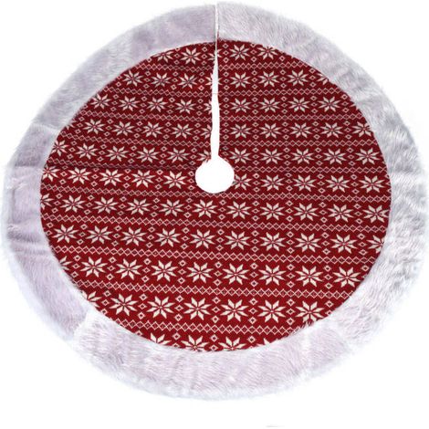 Weihnachtsbaumdecke SKIRT KNITTED, Ø 100 cm (1/3)