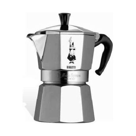 Cafetière Bialetti Restyling avec bande en aluminium 2 tasses - Cafetière Bialetti Restyling avec bande en aluminium 2 tasses