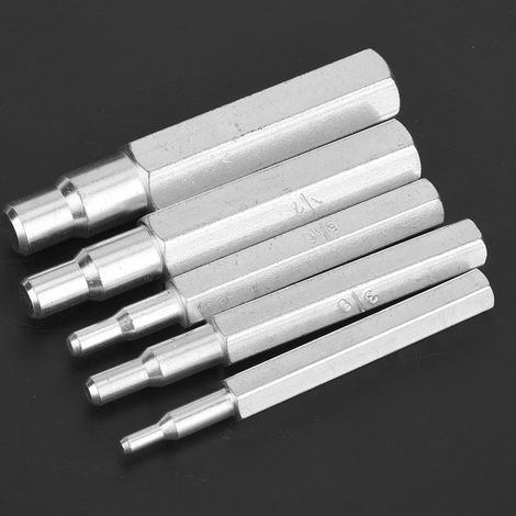 5 Stück CT-193 Kupferrohr-Aufweitwerkzeug zum Aufweiten und Stanzen von Rohren 1/4", 5/16", 3/8", 1/2", 5/8" (1/5)