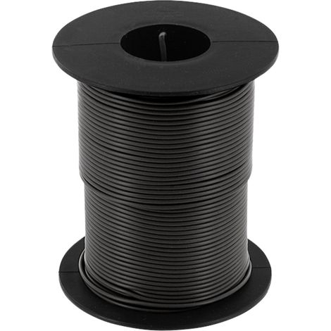 econ connect KL025SW50 Litze  1 x 0.25 mm² Schwarz 50 m