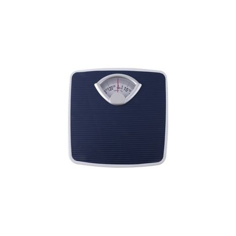 Pèse Personne Mécanique Rétro - JINFGERNE - Grand Écran, Capacité 130kg, Plateau Antidérapant, Molette de Réglage, Écologique et Précis pour Suivre Votre Poids