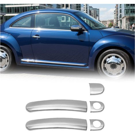 Couvre-poignées de porte pour Seat Ibiza 2008-2017, modèles deux portes, acier inoxydable, jeu de 5 pièces. (1/5)