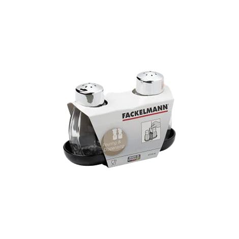 Fackelmann 47318 - Saliera e pepiera, con stuzzicadenti (1/4)